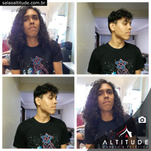 Corte masculino longo para curto